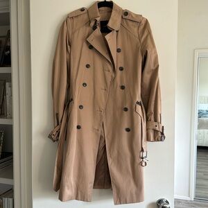 Zara trench coat - dark beige